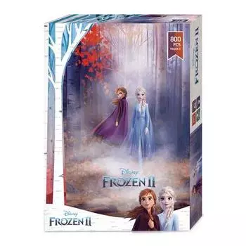 Disney Frozen 2 Into the Fog Jigsaw Puzzle D-A08-012, Корейские популярные пазлы