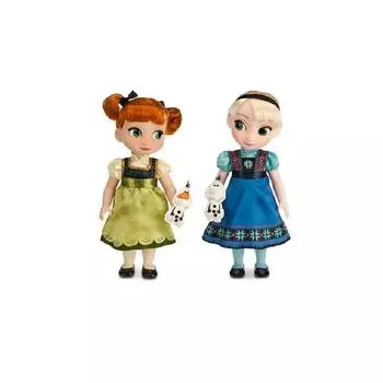 Disney Frozen Эльза Анна Аниматор Кукла Набор из 2 16 дюймов 40 см Кукла Коллекция Frozen синий