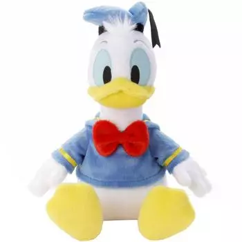 Disney Good Look Plush Toy M Donald Duck Sitting Height 28cm
