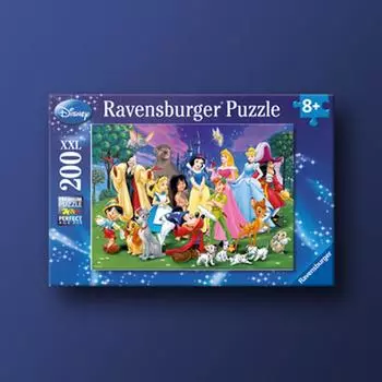 Disney Heroes XXL 200 Piece Ravensburger Children s Puzzle, популярная корейская настольная игра