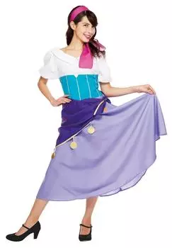 Disney Hunchback of Notre Dame Esmeralda Costume Women s 155cm-165cm