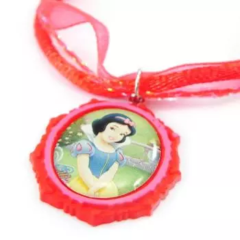 Disney [I1611] - Красный детский браслет Принцессы Диснея