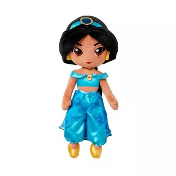 Disney Jasmine Plush Официальная милая мягкая игрушка плюшевые игрушки и идеальный подарок для средней куклы 14 лет, Алладин, принцесса, магазин, подарки, дети, дюймы, 0+