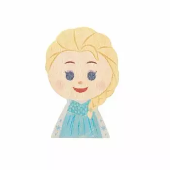 Disney KIDEA Elsa Disney Kidia Blocks деревянная игрушка ролевые игры для детей мальчиков девочек принцесса подарок интерьер TYKD00118