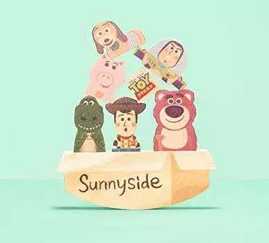 Disney KIDEA ИГРА НА БАЛАНС История игрушек Pixar Disney Kidia Tsumiki Деревянная игрушка Развивающая игрушка для детей Мальчики Девочки Игра на баланс Подарок для ребенка Подарок для ребенка Подарок