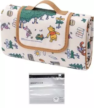 Disney Leisure Sheet M для людей 90 x 141 см коврик для отдыха складной Винни-Пух Винни-Пух набор слайдер 2~3 (Простыня для отдыха, сумка)