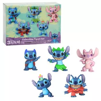 Коллекционная фигурка и набор Disney Lilo Stitch, 5 предметов
