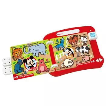 Disney Magical Playtime Animal Onomatopoeia Английская иллюстрированная книга Mickey Friends &