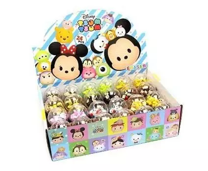 Disney милый ластик gacha Tsum Tsum штук за (24 окна)