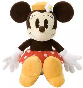 Disney Minnie Cuddly Bear Minnie Mouse M &