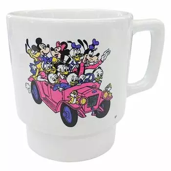 Disney Nostalgica Stacking Mug Микки DSHF984N и друзья/машина