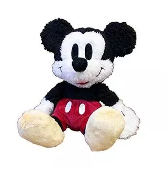 Disney Old Standard Микки Маус плюшевая игрушка размер S высота сидя 18 см