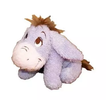 Disney Old Standard Plush Sitting 16cm Toy, Small, Eeyore, Height