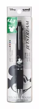 Disney Pattern Pen Jet Stream 4 1 Colors MSX Multi-Function & (4 & Шарп) [Микки Ф]