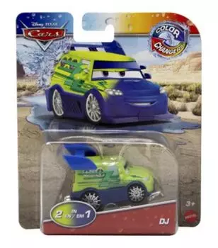 Disney Pixar Cars Color Changer DJ Vehicle зелёный