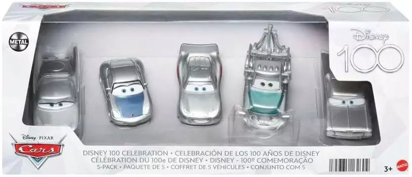 Disney Pixar Cars Mini Car Set of 5 Flow Sally Lightning McQueen Mater Ramone Movie Car Toy Goods Cars Set of 5 Collectible Character Toy Cars Trucks