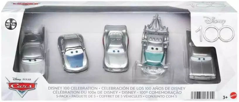 Disney Pixar Cars Mini Car Set of 5 Flow Sally Lightning McQueen Mater Ramone Movie Car Toy Goods Cars Set of 5 Collectible Character Toy Cars &