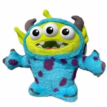 Disney PIXAR MATTEL 2020 TOY STORY ALIEN REMIX PLUSH MONSTERS SULLY Movie Doll Goods Space Alien Collaboration Costume INC. [Элемент] зелёный