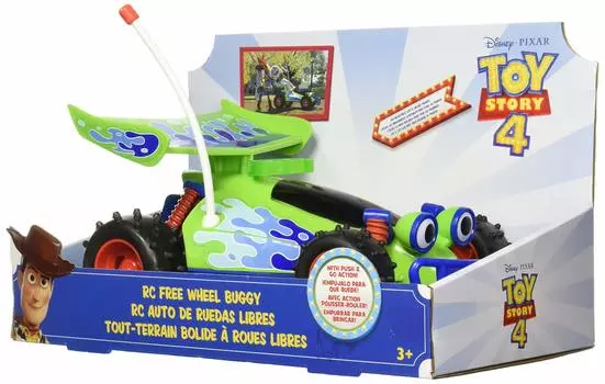 Disney Pixar Story Free Wheel Buggy Car RC Disney PIXAR 2019 TOY STORY 4 FREE WHEEL BUGGY Последние товары для кукол из фильмов Фигурка Toy 4 / R/C [Товар]
