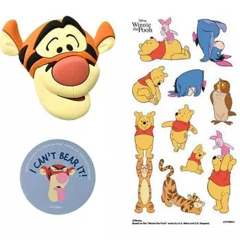 Disney PopTok Plus Face PopTok + Print PopTok + набор наклеек, тигр, 1 комплект