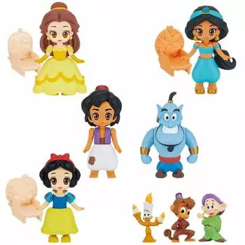 Disney Pricot Poupee2 (10 кусочков) Конфеты-игрушки/мягкие сладости (Дисней Принцесса)