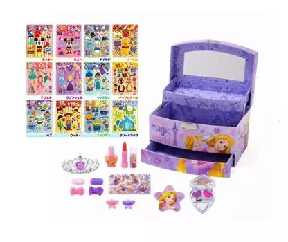 Disney Princess Cosmetic Set for Kids Cosmetics Makeup Box Набор косметики Косметическая коробка Косметическая коробка Disney Seal Included Children Girls Belle