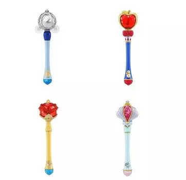 Disney Princess Crystal Rod Золушка, Белоснежка, Белль Ариэль [Набор из 4 видов (полный полный)]