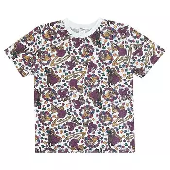 Disney Rapunzel White M size AWDS7189 T-shirt Rapunzel/Pattern