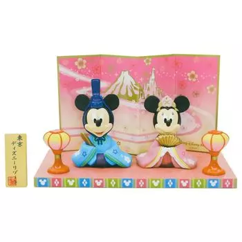 Disney Resort Микки и Минни Куклы Хина Куклы Хина Украшения Хина Куклы Хина [Эксклюзив в Токио]