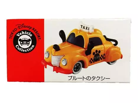 Disney Resort Tomica Pluto Taxi [Эксклюзив в Токио] жёлтый