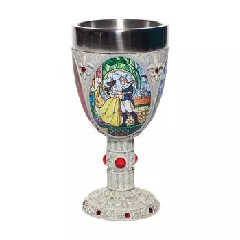 Disney Showcase Disney Goblet Beauty and the Beast 6007188