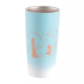 Disney Stainless Steel Vacuum Tumbler Princess Elsa Gradient 440ml