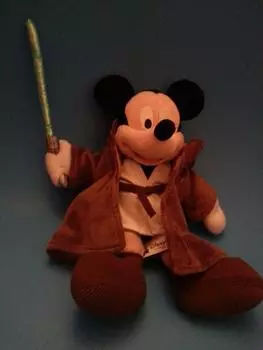 Disney Star Wars Mickey Mouse Jedi Plush 11