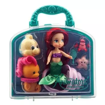 Disney Store Disney Animator Collection Кукла Мини Игровой Набор Ариэль (официальный)