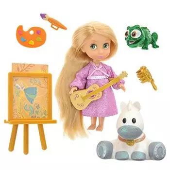 Disney Store Disney Animator Collection Кукольный мини-игровой набор Рапунцель (официальный)
