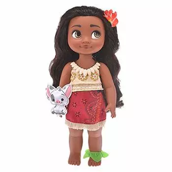 Disney Store Disney Animators Коллекция Кукла Моана с друзьями Пуа (официальный)