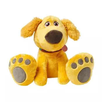 Disney Store Official Pixar UP Dug Собака с большими лапами Мягкий и приятный плюшевый персонаж для детей Коллекционные предметы всех возрастов - - 11 дюймов и веера,