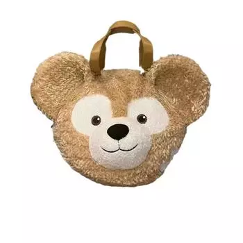 Disney The Bear Duffy Plush Backpack Cartoon Bag Adjustable Straps Shoulder