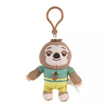 Disney Themed Zootopia Plush Toy Nick Judy Cartoon Keychain Pendant Backpack Rabbit