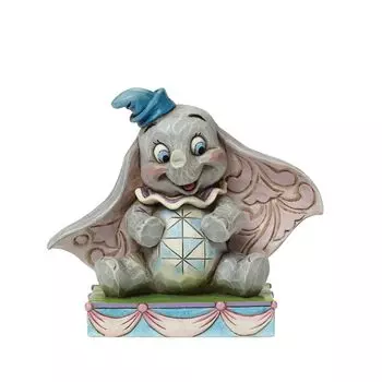 Disney Tradition Джим Шор Дамбо Сидящая поза Disney Фигурка дюйм 3.25