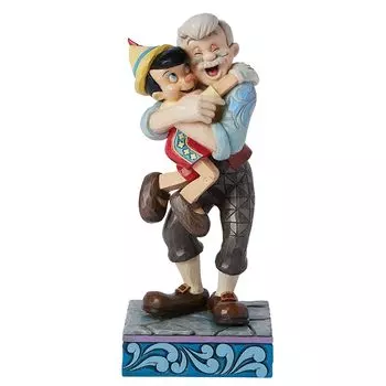 Disney Traditions Geppetto & pinocchio hug 6015019