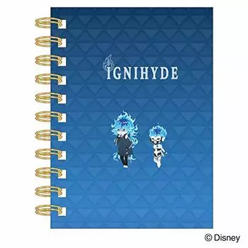 Disney Twisted Wonderland A6 Ring Notebook/Ignihyde