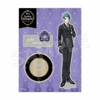 Disney Twisted Wonderland акриловая подставка Jade Reach Uniform ver.