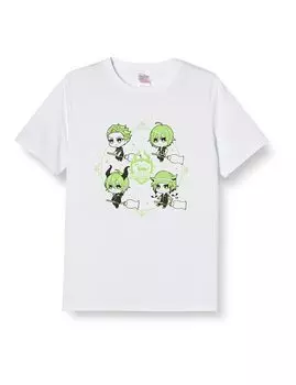 Disney Twisted Wonderland Flight Art Bottle Diasomnia Dorm WH Белая футболка свободного размера белый