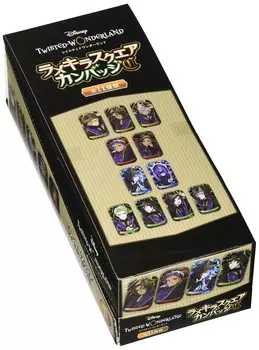 Disney Twisted Wonderland Lame Kira Square Can Badge C BOX Product