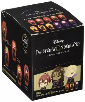 Disney Twisted Wonderland Trading Can Badge Sheep Deformed BOX Vol.1