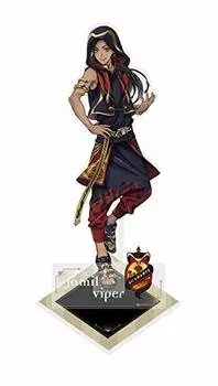 Disney Twisted Wonderland Twist Акриловая подставка Акриловая фигурка Одежда для общежития Jamil Viper Ver.