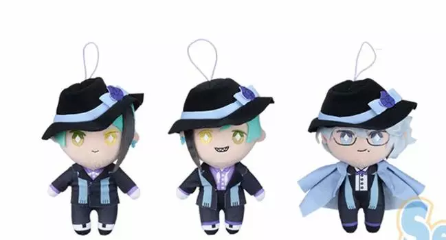 Disney Twisted Wonderland Twist Goods EX Plush Extra Plush Octavinel Dormitory Azure Archengrotto Jade Reach Floyd Reach All 3 Types Set