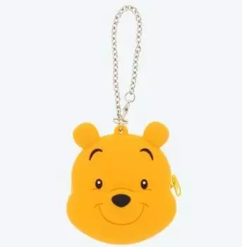 Сумка Disney Winnie the Pooh, брелок для монет, силиконовый чехол для хранения ключей Tokyo Disney Resort TDR