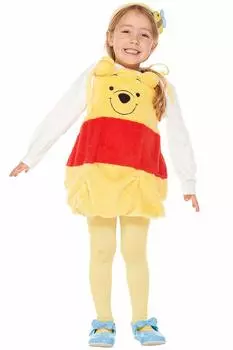 Disney Winnie the Pooh Overalls Kids Costume Girls Length 50cm